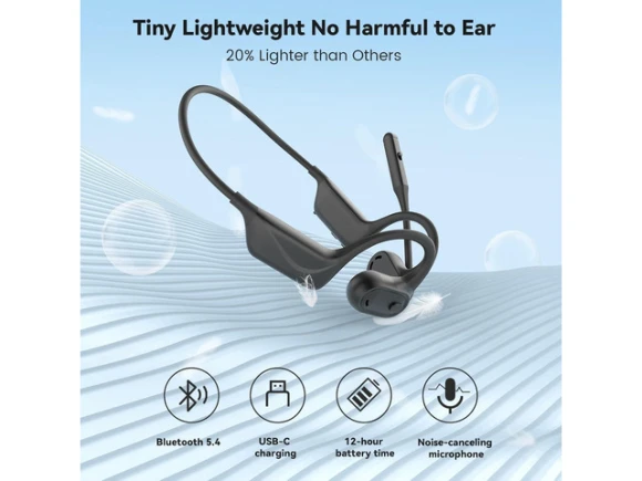 Open-Ear Headphones — Wireless Earbuds, MONODEAL