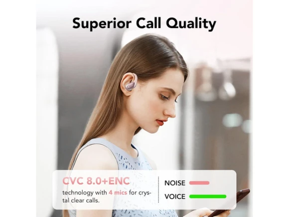 Rose Wireless Earbuds — Wireless Earbuds, Suppower