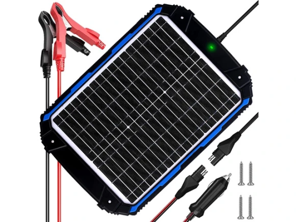 Solar Battery Trickle Charger and Maintainer — Solar Charge Controller, SUNER POWER