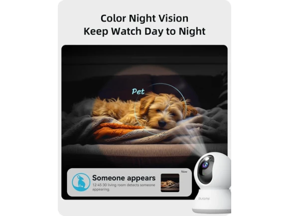 2K 360-Degree Security Camera — Security Camera, blurams