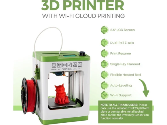 3D Printer Starter Kit with PLA Filament and SD Card — 3D Printer, Xelite
