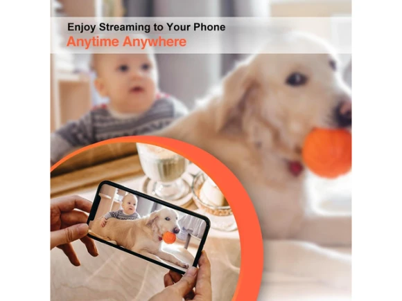 4K Ultra HD WiFi Camera — Security Camera, Suppower