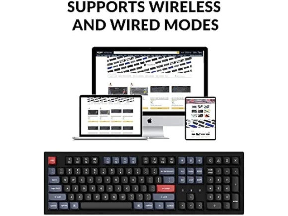 Full-Size Mechanical Keyboard — Bluetooth Keyboard, Keychron