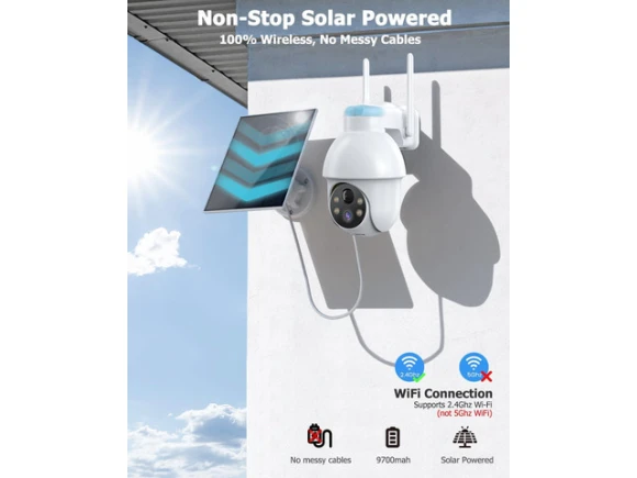 Solar Security Camera — Security Camera, Suppower