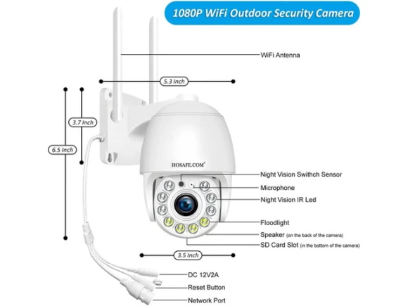 WiFi Security Camera — Security Camera, Suppower