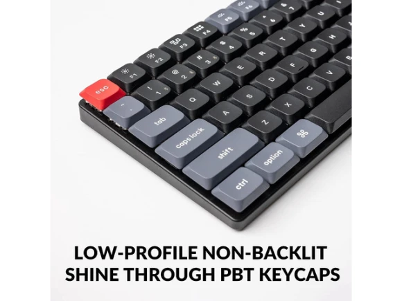 Wireless Custom Mechanical Keyboard, 75% Layout — Bluetooth Keyboard, Keychron