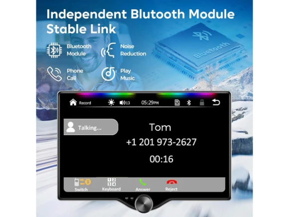 10.1-inch QLED Car Stereo — Car Infotainment System, Xelite