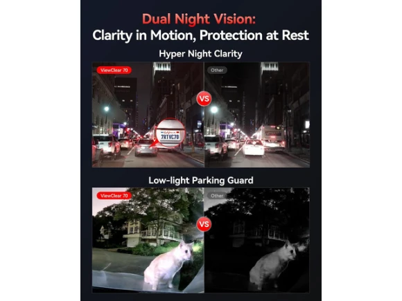4K + 2.5K Dash Cam — Dash Cam, REDTIGER