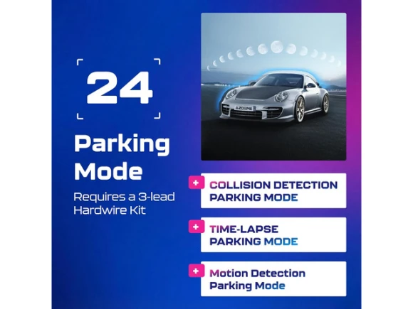 4K Dual Dash Cam with Super Night Vision — Dash Cam, AZDOME