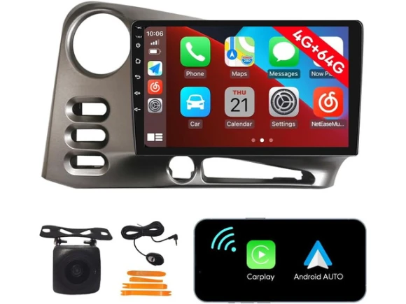 9' Android Car Stereo for Toyota Corolla Matrix, 2003–2008, LHD — Car Infotainment System, Xelite