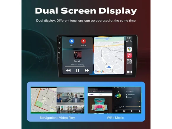 9' Android Car Stereo for Toyota Corolla Matrix, 2003–2008, LHD — Car Infotainment System, Xelite