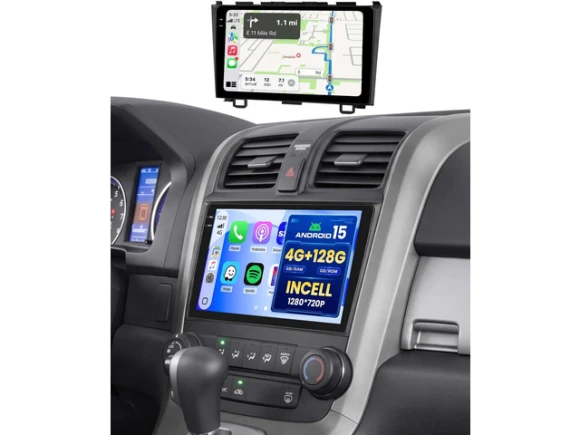 9-Inch Car Radio for Honda CRV, 2007–2011 — Car Infotainment System, Xelite