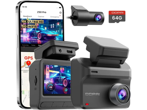 Dual Dash Cam — Dash Cam, DDPAI