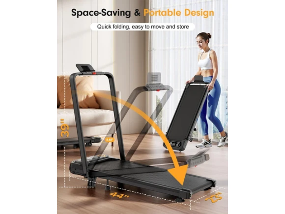 Foldable Treadmill — Connected Equipment, Xelite