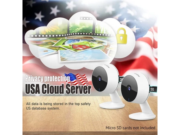 1080P Indoor Security Cameras, 4-Piece Set — Security Camera, LaView