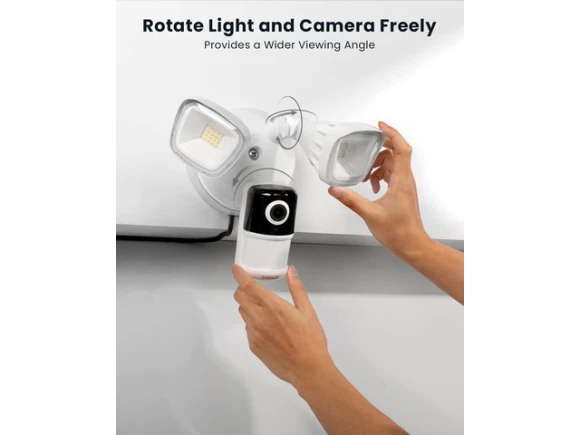 2K Floodlight Security Camera — Security Camera, iegeek