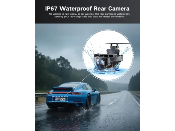 3-Channel Dash Camera with 64GB Card — Dash Cam, Xelite