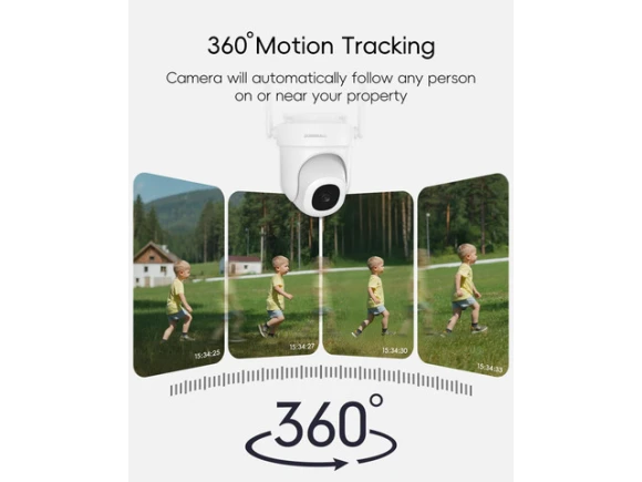 3MP Outdoor Security Camera — Security Camera, ZUMIMALL