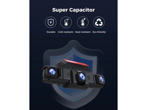 4-Channel Dash Cam with 128GB Card — Dash Cam, Xelite