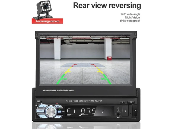 7-Inch Single-DIN Car Stereo — Car Infotainment System, Xelite
