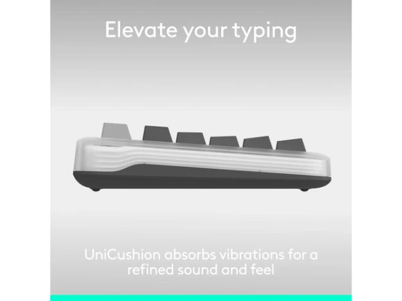 Graphite Wireless Mechanical Keyboard — Bluetooth Keyboard, Alto Keys