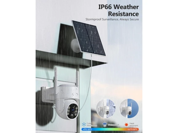 Outdoor Security Camera, 2-Pack — Security Camera, Trisvision