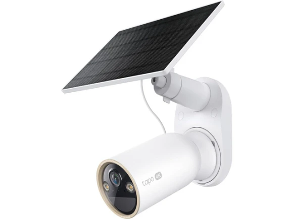 Outdoor Wireless Battery Security Camera with Solar Panel — Security Camera, Tapo