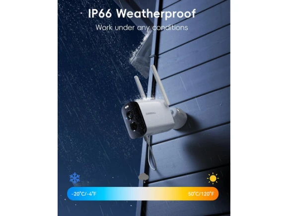 Solar Security Camera — Security Camera, ZUMIMALL