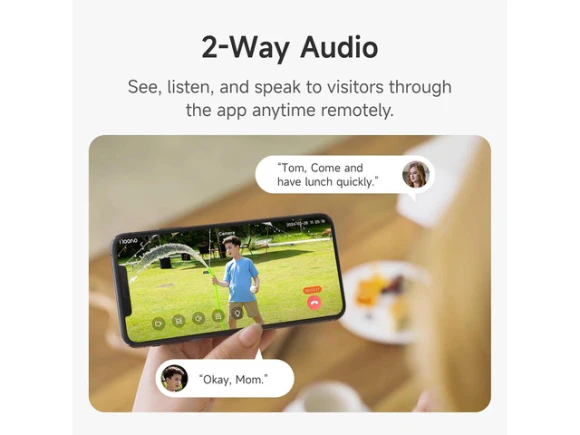 Wireless Outdoor Security Camera — Security Camera, Noorio