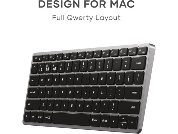 Bluetooth Backlit Keyboard, Space Gray — Bluetooth Keyboard, Satechi