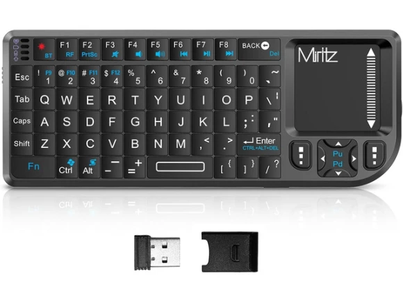 Wireless Keyboard with Touchpad — Bluetooth Keyboard, TAURKENAM