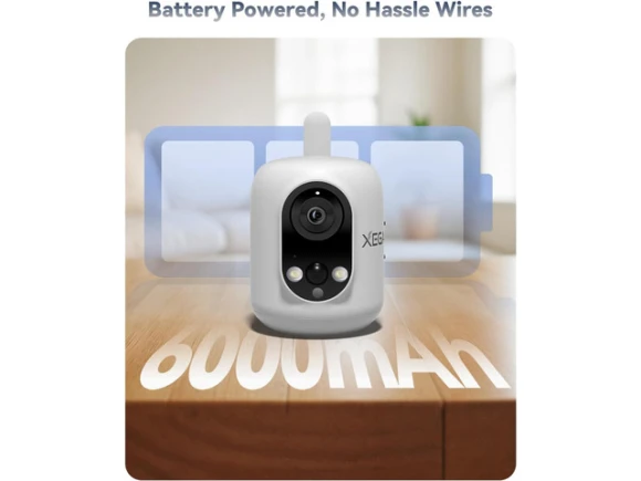 2K Cellular Security Camera — Security Camera, Xega