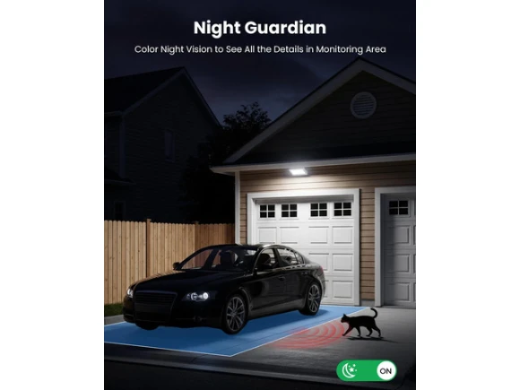 3MP Outdoor Security Camera — Security Camera, Trisvision