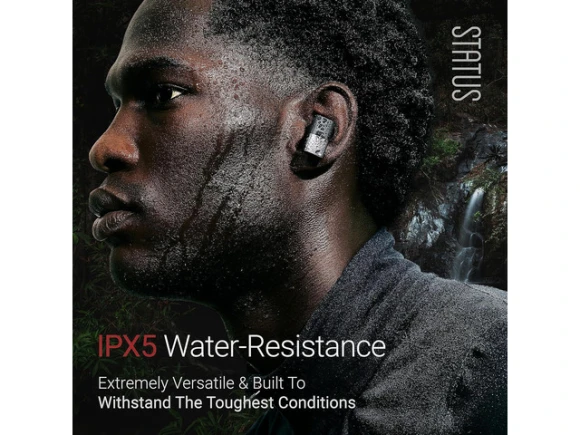 Black Wireless Earbuds — Wireless Earbuds, Status
