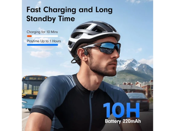 Bone Conduction Headphones — Wireless Earbuds, Trisvision