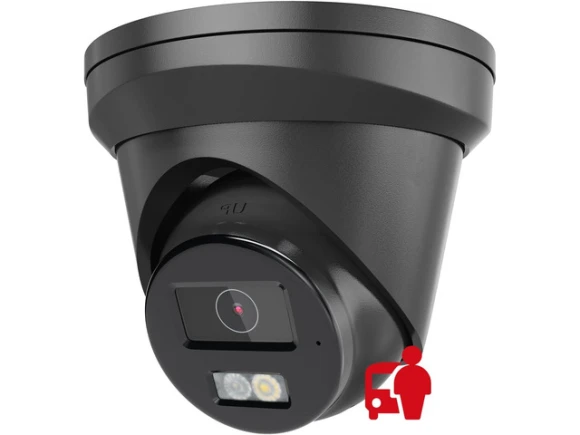 Outdoor Metal Turret PoE IP Camera, 5MP — Security Camera, Anpviz
