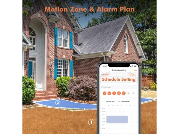 Outdoor Wireless Security Camera — Security Camera, DZEES