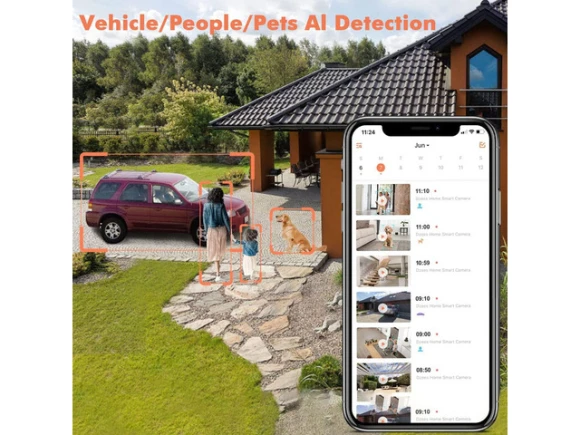 Outdoor Wireless Security Camera — Security Camera, DZEES