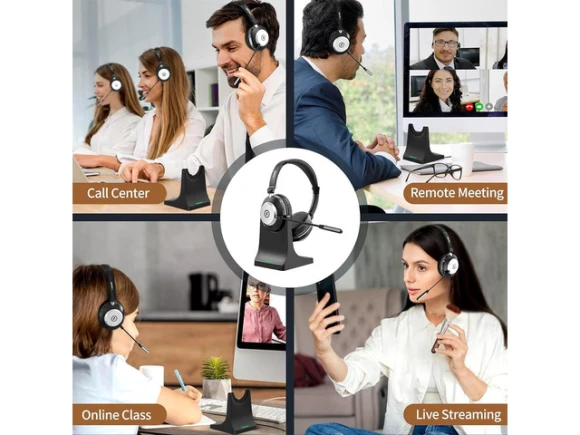 Wireless Headset — Wireless Earbuds, Trisvision