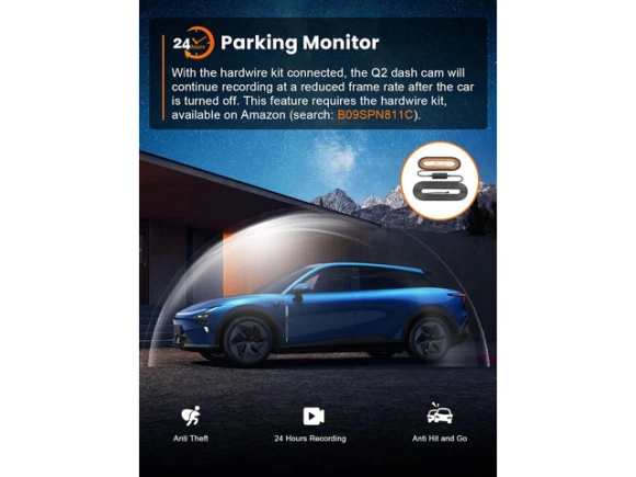 4K Dash Camera — Dash Cam, Trisvision
