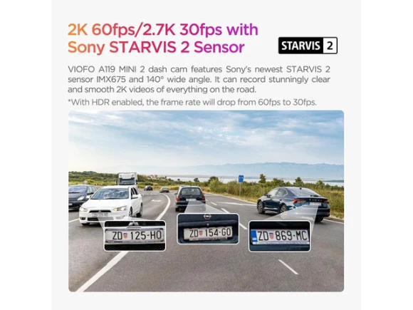 Car Dash Camera — Dash Cam, VIOFO
