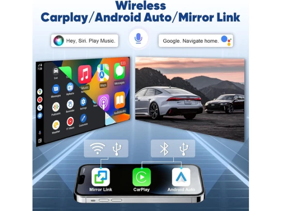 Car Radio for Ford F150 (2004-2008) and Ford F250/F350 (2006-2014) — Car Infotainment System, Trisvision