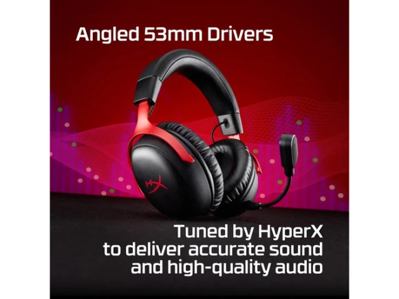 Cloud III S Wireless Gaming Headset, Black — Wireless Earbuds, HyperX