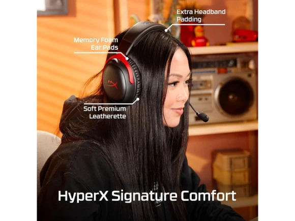 Cloud III S Wireless Gaming Headset, Black — Wireless Earbuds, HyperX