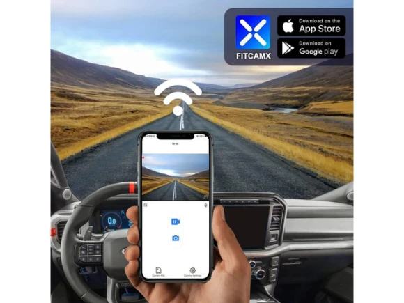 Dash Cam for Ford F150 & F250 — Dash Cam, Fitcamx