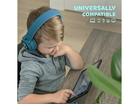 Wireless Over-Ear Headphones for Kids — Wireless Earbuds, PowerLocus