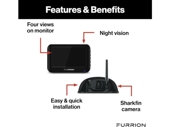 Wireless RV Backup Camera System — Backup Camera, Furrion