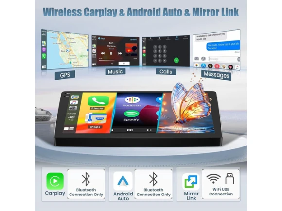 9-inch Touch Screen Car Radio for Honda CRV, 2007–2011 — Car Infotainment System, Trisvision