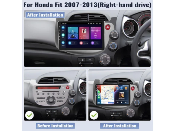 Android Car Stereo Radio for Honda Fit/Jazz — Car Infotainment System, SIXWIN