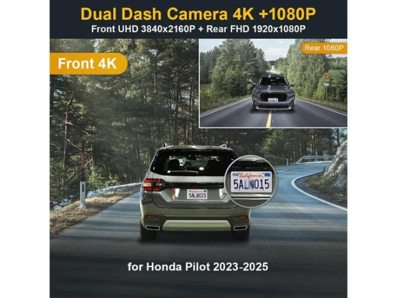 Dash Camera for Honda Pilot — Dash Cam, Fitcamx